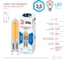 Набор ЭРА 10 штук лампочки STD LED JCD3,5WGL840G9 светодиодные (EC) G9 3,5 Вт капсула нейтральный бе Б0056478 3