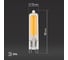 Набор ЭРА 10 штук лампочки STD LED JCD3,5WGL840G9 светодиодные (EC) G9 3,5 Вт капсула нейтральный бе Б0056478 4