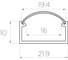 Комплект Ledcraft LC-LP1022M20-3x3Silver из 3 шт серебро (3м профиль+3м рассеиватель+2 заглушки) 1616340281 2