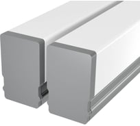Комплект Ledcraft LC-LP0616M1716-2x2Silver из 2 шт серебро (2м профиль+2м рассеиватель+2 заглушки+2 крепежа) 1616240017