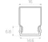 Комплект Ledcraft LC-LP0616M1716-2x2Silver из 2 шт серебро (2м профиль+2м рассеиватель+2 заглушки+2 крепежа) 1616240017 2