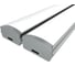Комплект Ledcraft LC-LP0616M16-2x2Silver из 2 шт серебро (2м профиль+2м рассеиватель+2 заглушки+2 крепежа) 1616240016 1