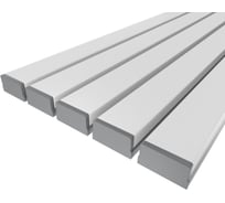 Комплект Ledcraft LC-LP0733M36-3x5Silver из 5 шт серебро (3м профиль+3м рассеиватель+2 заглушки) 1616340547