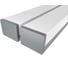 Комплект Ledcraft LC-LP0728M1728-2x2Silver из 2 шт серебро (2м профиль+2м рассеиватель+2 заглушки) 1616240071 1