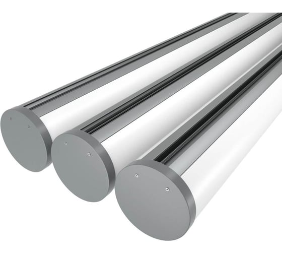 Комплект Ledcraft LC-LP1135M60-3x3Silver из 3 шт серебро (3м профиль+3м рассеиватель+2 заглушки+комплект шурупов) 1616340256 1