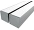 Комплект Ledcraft LC-LP3030M30-2x2Silver из 2 шт серебро (2м профиль+2м рассеиватель+2 заглушки+комплект шурупов) 1616240155 1
