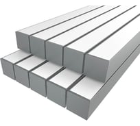 Комплект Ledcraft LC-LP100100M94-2x10Silver из 10 шт серебро (2м профиль+2м рассеиватель+2 заглушки+комплект шурупов) 1616240764