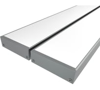 Комплект Ledcraft LC-LP1035M34-3x2Silver из 2 шт серебро (3м профиль+3м рассеиватель+2 заглушки) 1616340081