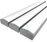 Комплект Ledcraft LC-LP0716M16-2x3Silver из 3 шт серебро (2м профиль+2м рассеиватель+2 заглушки) 1616240004 1