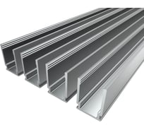 Комплект Ledcraft LC-LP1510-3x4Silver из 4 шт серебро (3м профиль) 1616340432