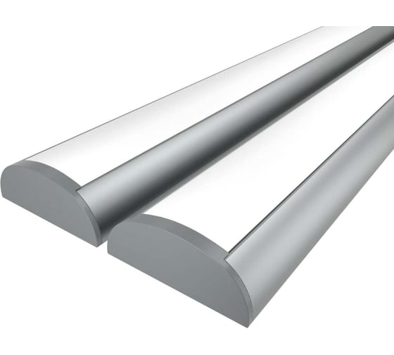 Комплект Ledcraft LC-LP0926M16-2x2Silver из 2 шт серебро (2м профиль+2м рассеиватель+2 заглушки) 1616240127 1