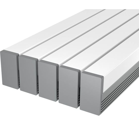 Комплект Ledcraft LC-LP1616M1716-2x5Silver из 5 шт серебро (2м профиль+2м рассеиватель+2 заглушки+2 крепежа) 1616240494 1