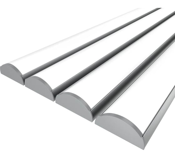 Комплект Ledcraft LC-LP0624M20-3x4Silver из 4 шт серебро (3м профиль+3м рассеиватель+2 заглушки) 1616340337 1