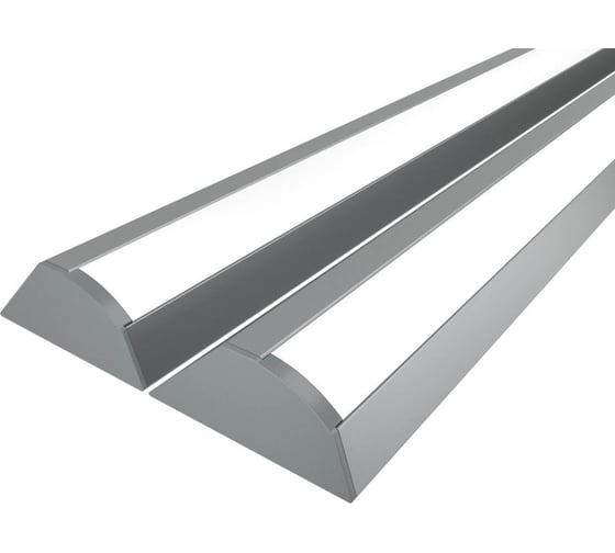 Комплект Ledcraft LC-LP1941M16-2x2Silver из 2 шт серебро (2м профиль+2м рассеиватель+2 заглушки) 1616240115 1
