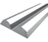 Комплект Ledcraft LC-LP1941M16-2x2Silver из 2 шт серебро (2м профиль+2м рассеиватель+2 заглушки) 1616240115 1