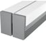 Комплект Ledcraft LC-LP1616M1716-2x2Silver из 2 шт серебро (2м профиль+2м рассеиватель+2 заглушки+2 крепежа) 1616240020 1