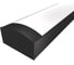 Комплект Ledcraft LC-LP0716M16-2x1Black из 1 шт черный (2м профиль+2м рассеиватель+2 заглушки) 1616250001 1