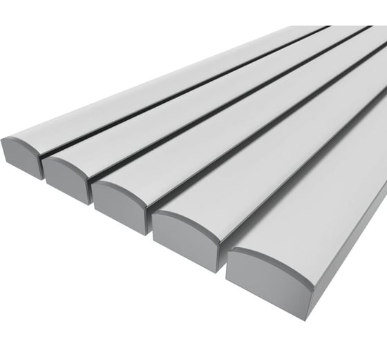 Комплект Ledcraft LC-LP1227M28-2x5Silver из 5 шт серебро (2м профиль+2м рассеиватель+2 заглушки) 1616240569 1