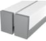Комплект Ledcraft LC-LP0716M1716-3x2Silver из 2 шт серебро (3м профиль+3м рассеиватель+2 заглушки) 1616340018 1