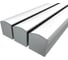 Комплект Ledcraft LC-LP1616M16-2x3Silver из 3 шт серебро (2м профиль+2м рассеиватель+2 заглушки+2 крепежа) 1616240177 1