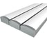Комплект Ledcraft LC-LP1228M28-2x3Silver из 3 шт серебро (2м профиль+2м рассеиватель+2 заглушки) 1616240200 1