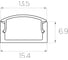 Комплект Ledcraft LC-LP0716M16-2x10Black из 10 шт черный (2м профиль+2м рассеиватель+2 заглушки) 1616250016 2