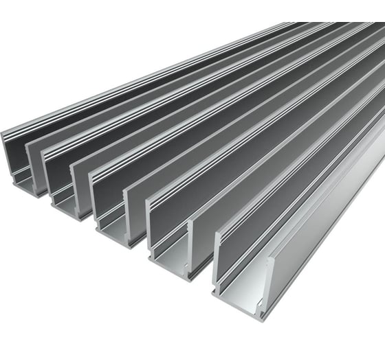 Комплект Ledcraft LC-LP1510-2x5Silver из 5 шт серебро (2м профиль) 1616240590 1