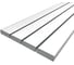 Комплект Ledcraft LC-LP1035M34-3x4Silver из 4 шт серебро (3м профиль+3м рассеиватель+2 заглушки) 1616340397 1