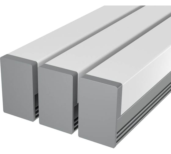 Комплект Ledcraft LC-LP1216M1716-2x3Silver из 3 шт серебро (2м профиль+2м рассеиватель+2 заглушки+2 крепежа) 1616240182 1