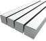 Комплект Ledcraft LC-LP3030M30-2x4Silver из 4 шт серебро (2м профиль+2м рассеиватель+2 заглушки+комплект шурупов) 1616240471 1