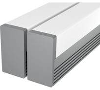 Комплект Ledcraft LC-LP1616M1716-3x2Silver из 2 шт серебро (3м профиль+3м рассеиватель+2 заглушки+4 крепежа) 1616340020