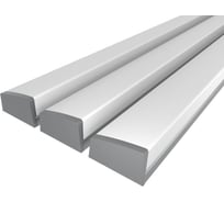 Комплект Ledcraft LC-LP0733M36T-3x3Silver из 3 шт серебро (3м профиль+3м рассеиватель+2 заглушки) 1616340232