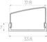 Комплект Ledcraft LC-LP0733M36T-3x3Silver из 3 шт серебро (3м профиль+3м рассеиватель+2 заглушки) 1616340232 2