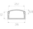 Комплект Ledcraft LC-LP1228M28-3x4Silver из 4 шт серебро (3м профиль+3м рассеиватель+2 заглушки) 1616340358 2