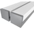 Комплект Ledcraft LC-LP1227M1728-3x2Silver из 2 шт серебро (3м профиль+3м рассеиватель+2 заглушки) 1616340096 1