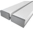 Комплект Ledcraft LC-LP0733M36-2x2Silver из 2 шт серебро (2м профиль+2м рассеиватель+2 заглушки) 1616240073 1