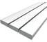 Комплект Ledcraft LC-LP1035M34-3x3Silver из 3 шт серебро (3м профиль+3м рассеиватель+2 заглушки) 1616340239 1