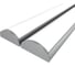 Комплект Ledcraft LC-LP0624M20-3x2Silver из 2 шт серебро (3м профиль+3м рассеиватель+2 заглушки) 1616340021 1