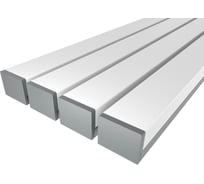 Комплект Ledcraft LC-LP0728M1728-3x4Silver из 4 шт серебро (3м профиль+3м рассеиватель+2 заглушки) 1616340387