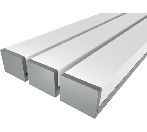 Комплект Ledcraft LC-LP0728M1728-3x3Silver из 3 шт серебро (3м профиль+3м рассеиватель+2 заглушки) 1616340229 1