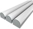 Комплект Ledcraft LC-LP1428M1-2x3Silver из 3 шт серебро (2м профиль+2м рассеиватель+2 заглушки) 1616240291 1