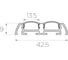 Комплект Ledcraft LC-LP0942M16-2x2Silver из 2 шт серебро (2м профиль+2м рассеиватель 2шт+2 заглушки) 1616240112 2