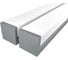 Комплект Ledcraft LC-LP1228M1728-3x2Silver из 2 шт серебро (3м профиль+3м рассеиватель+2 заглушки) 1616340043 1