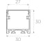 Комплект Ledcraft LC-LP3030M30-3x5Silver из 5 шт серебро (3м профиль+3м рассеиватель+2 заглушки+комплект шурупов) 1616340629 2