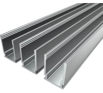 Комплект Ledcraft LC-LP1510-2x3Silver из 3 шт серебро (2м профиль) 1616240274