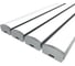 Комплект Ledcraft LC-LP0616M16-3x4Silver из 4 шт серебро (3м профиль+3м рассеиватель+2 заглушки+4 крепежа) 1616340332 1