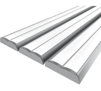 Комплект Ledcraft LC-LP0942M16-2x3Silver из 3 шт серебро (2м профиль+2м рассеиватель 2шт+2 заглушки) 1616240270