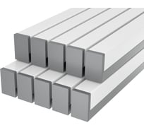 Комплект Ledcraft LC-LP0716M1716-3x10Silver из 10 шт серебро (3м профиль+3м рассеиватель+2 заглушки) 1616340650