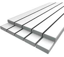 Комплект Ledcraft LC-LP1035M34-2x10Silver из 10 шт серебро (2м профиль+2м рассеиватель+2 заглушки) 1616240713