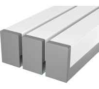 Комплект Ledcraft LC-LP0716M1716-2x3Silver из 3 шт серебро (2м профиль+2м рассеиватель+2 заглушки) 1616240176